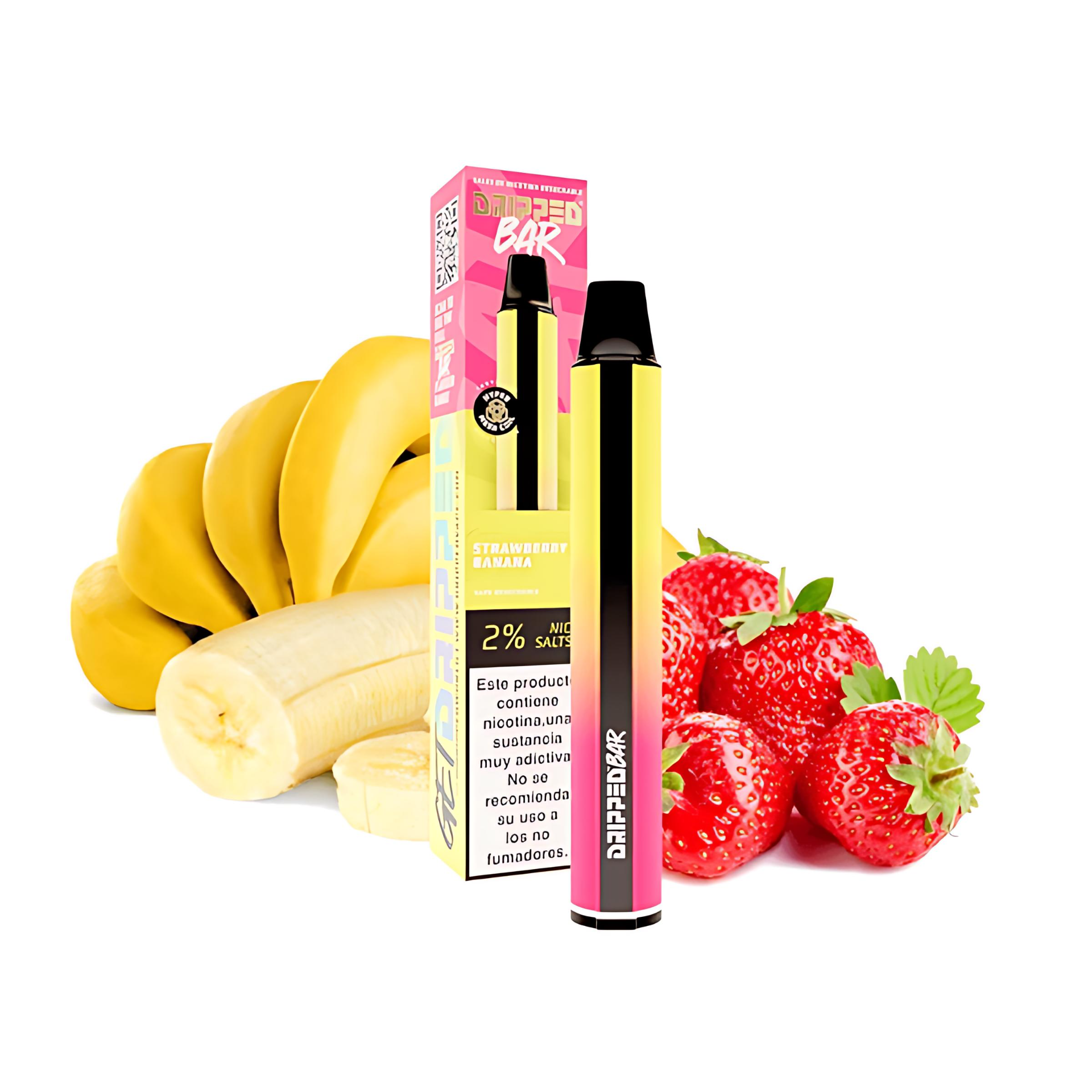 Strawberry Banana Dripped Bar Disposable Vape