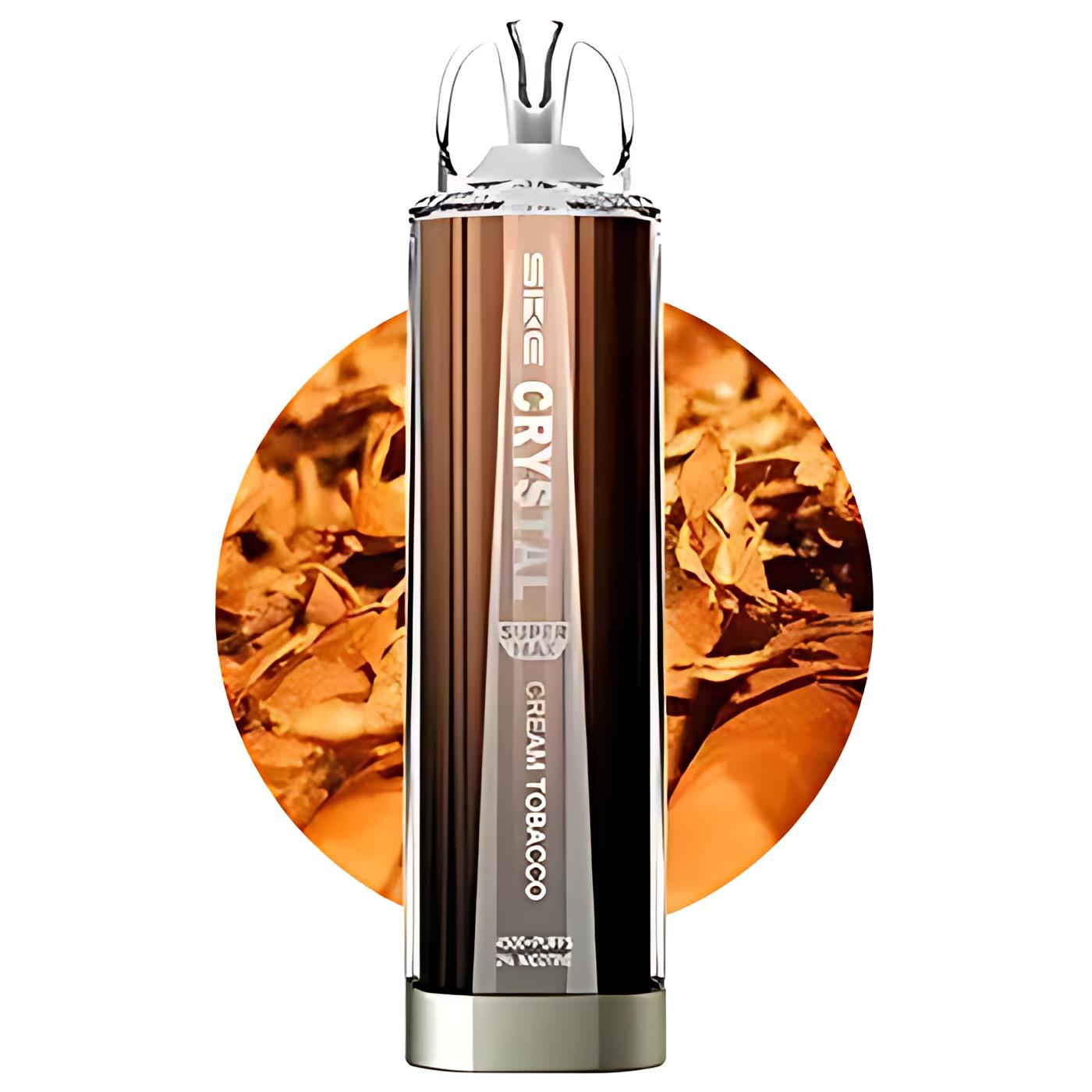 Cream Tobacco  SKE Crystal Super Max 4500  Disposable Vape