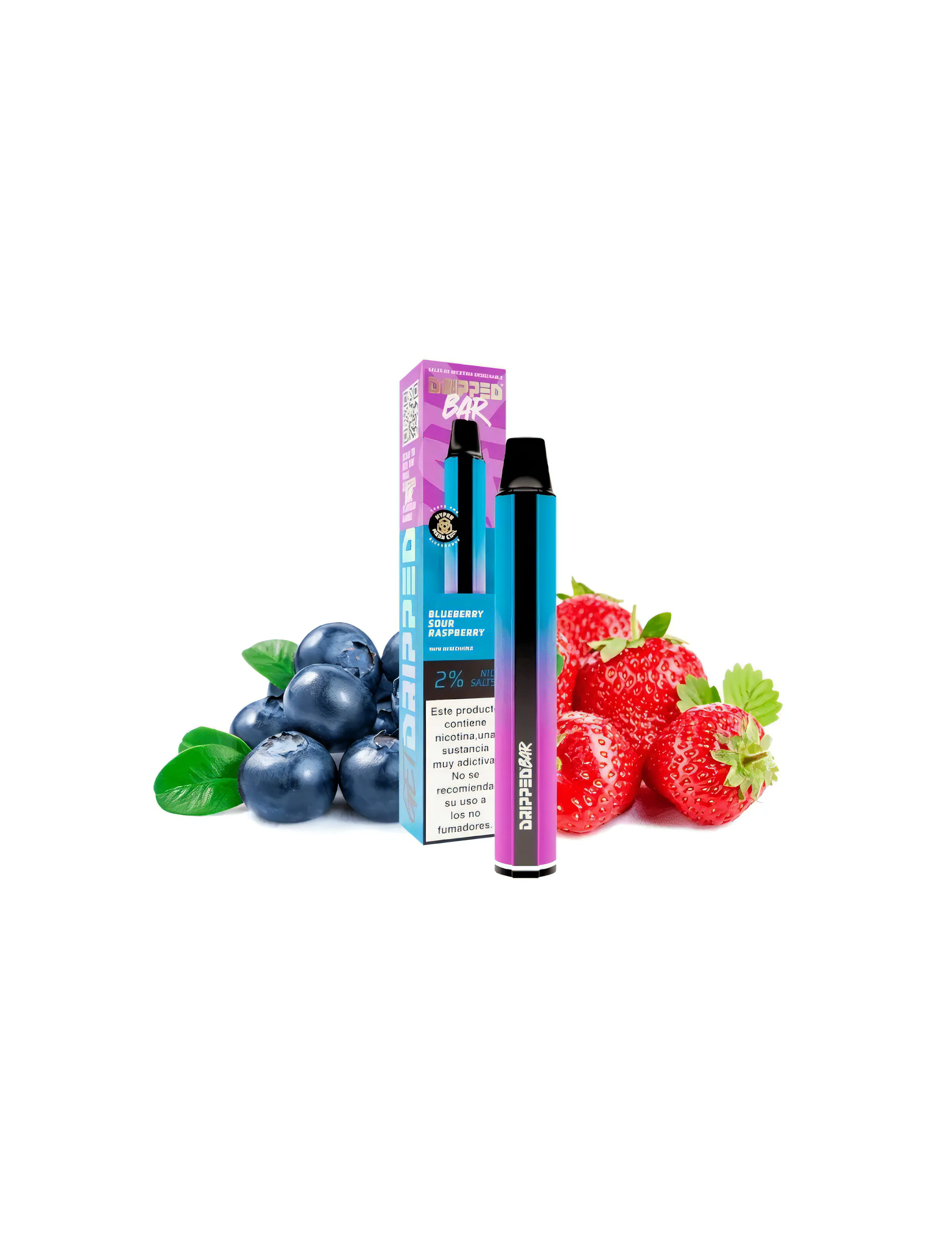 Dripped Bar Blueberry Sour Raspberry Disposable Vape