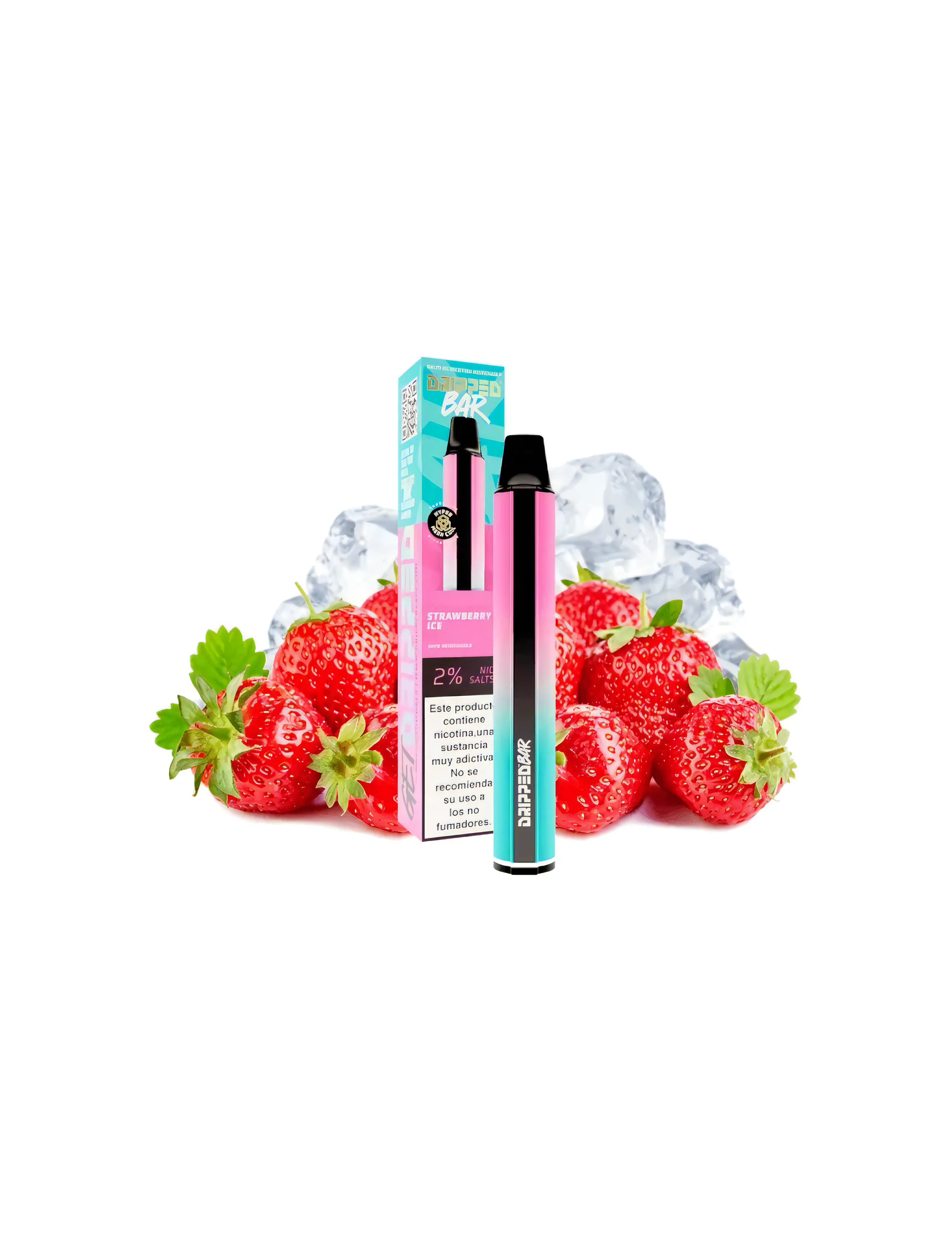 Dripped Bar Strawberry Ice Disposable Vape